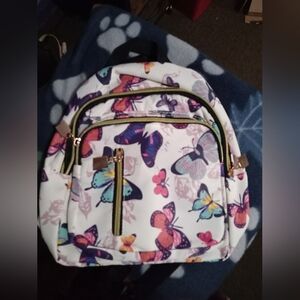 Butterfly Backpack Purse Unbranded